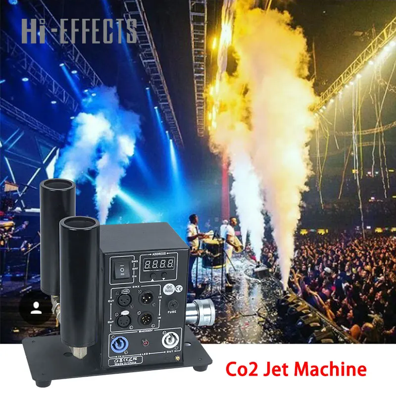 

Digital Co2 Jet Machine Stage Effect DMX Control Co2 Blaster Cannon for Party DJ Disco Club CO2 Column Jet Machine