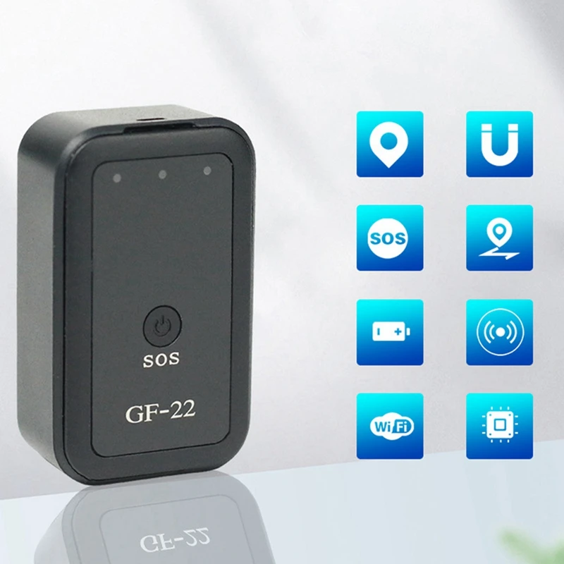 GF22 автомобильный GPS-трекер небольшое устройство отслеживания местоположения