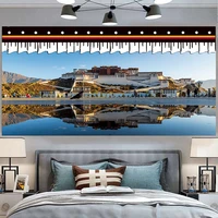 tibetan potala palace wall tapestry cloth hanging home decor aesthetic bedroom living room wall decoration art hangblanket mural
