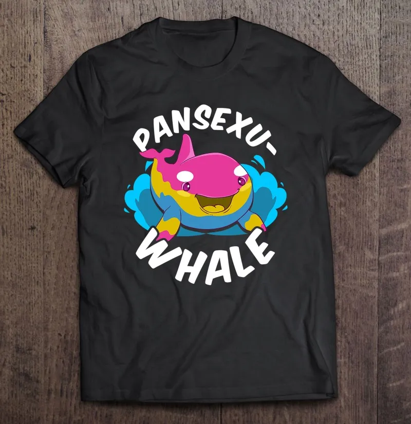 

Мужская футболка с принтом паньбисового Кита, Харадзюку