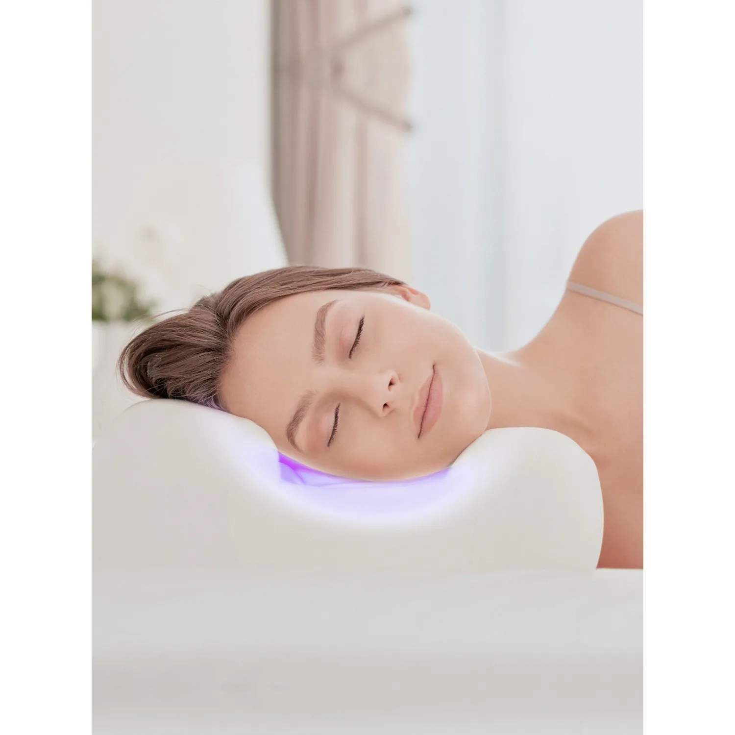 Подушка для красоты подушка против морщин Массажная сна из пены с эффектом