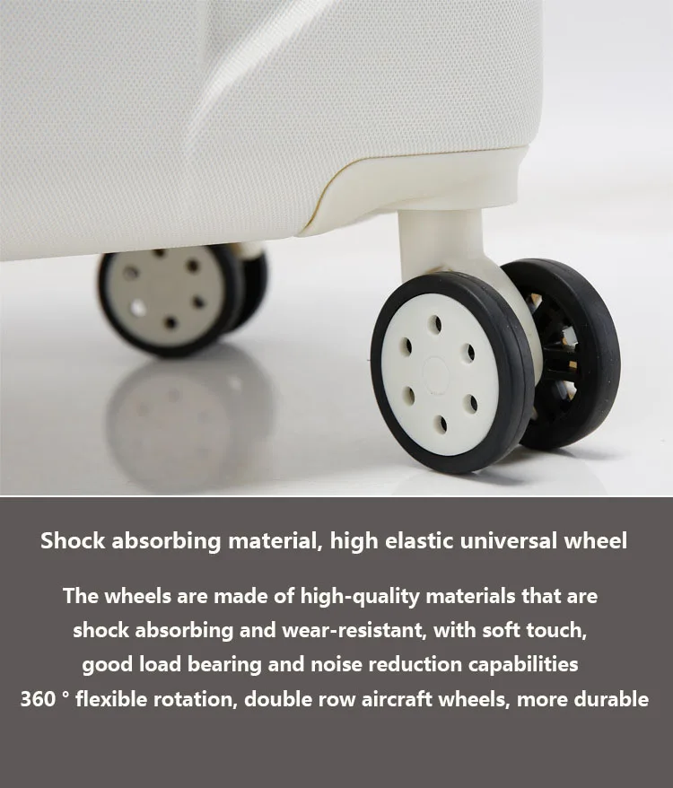 High Grade Overseas Travel 20 Inch Bacteriostatic Suitcase, Solid And Durable, Large Capacity Universal Wheel Suitcase