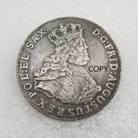 poland 1762 silver plated brass commemorative collectible coin gift lucky challenge coin copy coin