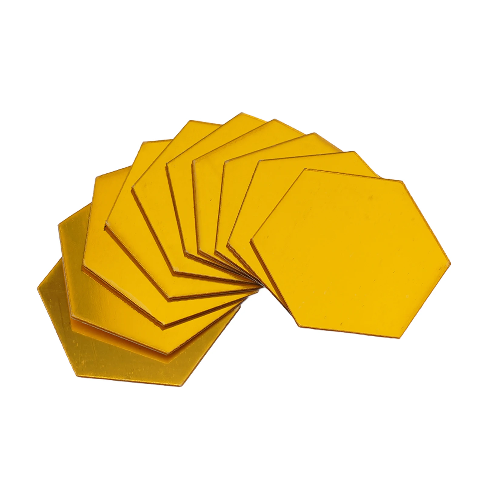 Съемная зеркальная настенная наклейка наклейки шестигранная Настенная Наклейка