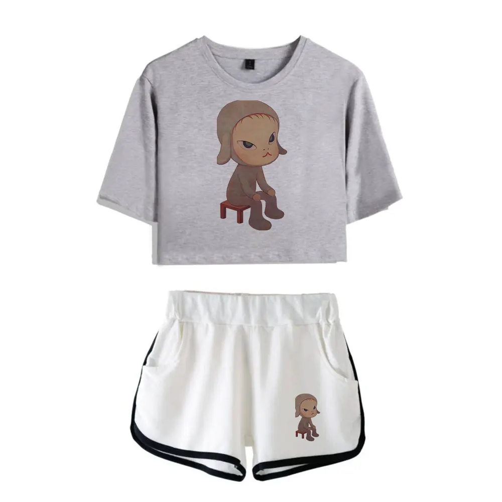 Yoshitomo Nara костю без рукавов для ночного сидения винтажный топ с логотипом 90-х годов