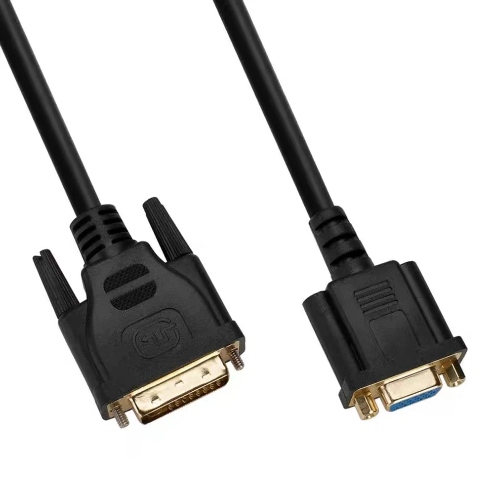 Видеокарта компьютерного хоста dvi-i24+5 к VGA, женский кабель-адаптер монитора, позолоченный адаптер DVI-D24 + 1 (art.: 3920cd94f4c8b) - 3920cd94f4c8b