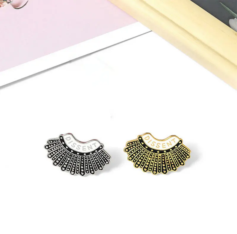 Эмалированная булавка RBG черные броши на заказ рубашка лацкан Женская