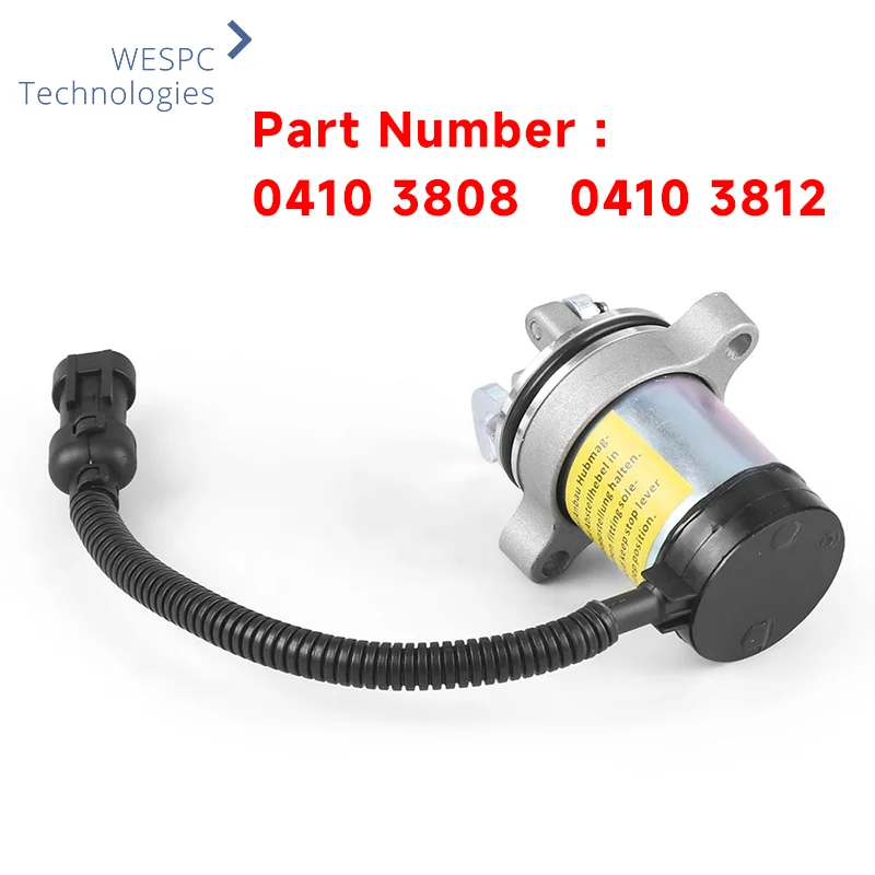 04103808 04103812 12V Электромагнитная катушка выключения подачи топлива для Deutz F3L F3M F4L F4M