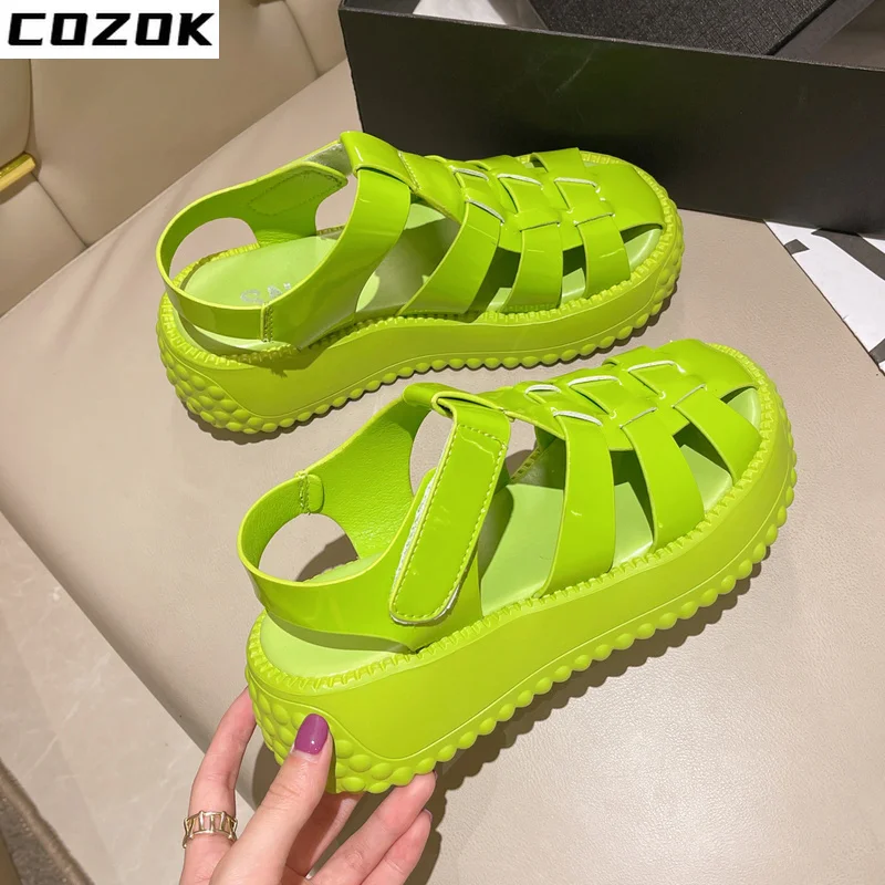

Womans Shoes Sandalias Wedges Mujer 2022 Chunky Heels Zapatos Mujer Tacon Cuadrado Fashion Shoes Women Sandals Platform Shoes