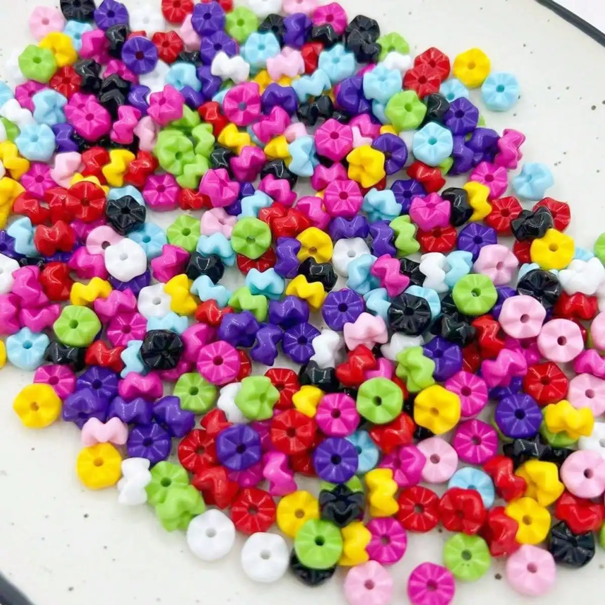 50шт акриловые вентиляторы Jenga вы делаете аксессуары для браслетов своими руками