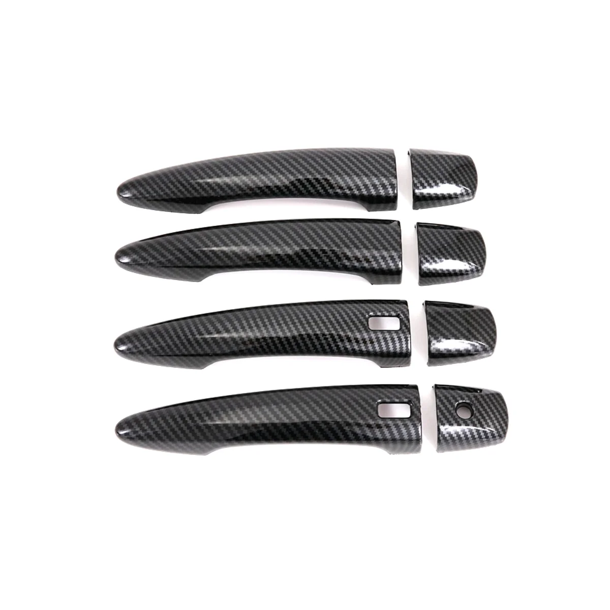 

For Nissan Sylphy 2020 2021 2022 Car Outer Door Handle Cover Trim Stickers Accessories ,ABS Carbon Fiber