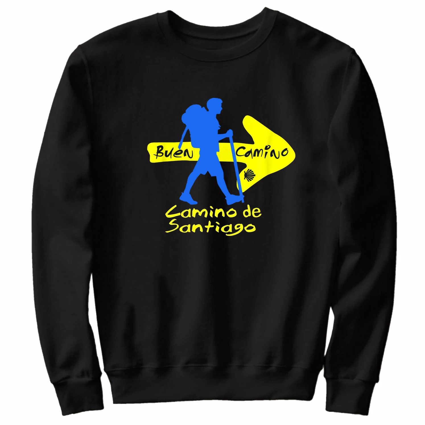 Пуловер с капюшоном The Way of St James Camino De Santiago новые удобные повседневные мужские