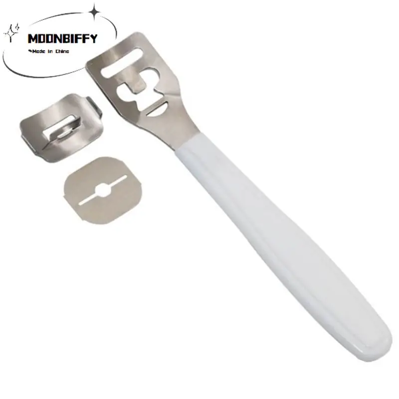 

Professional Stainless Steel Callus Corn Hard Skin Remover Plastic Handle Foot Rasp Heel File Scrubber Pedicure Nail Care Tool