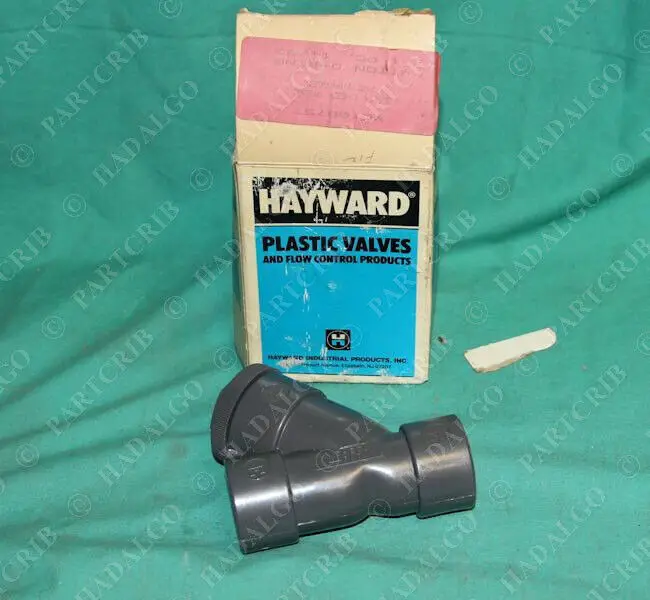 

Hayward YC10075T 3/4" .75" check valve pvc threaded viton o-ring one way YC
