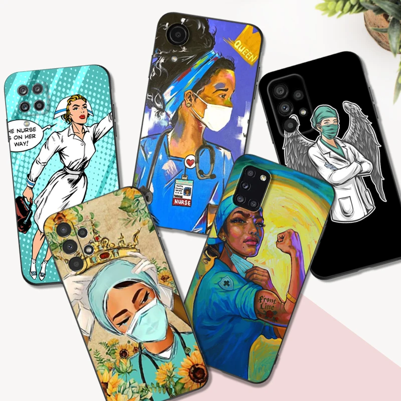 Черный чехол из ТПУ для Samsung Galaxy A03 SM-A035 Core A03S A13 A23 LTE A33 A53 A73 4G 5G рисунок детского