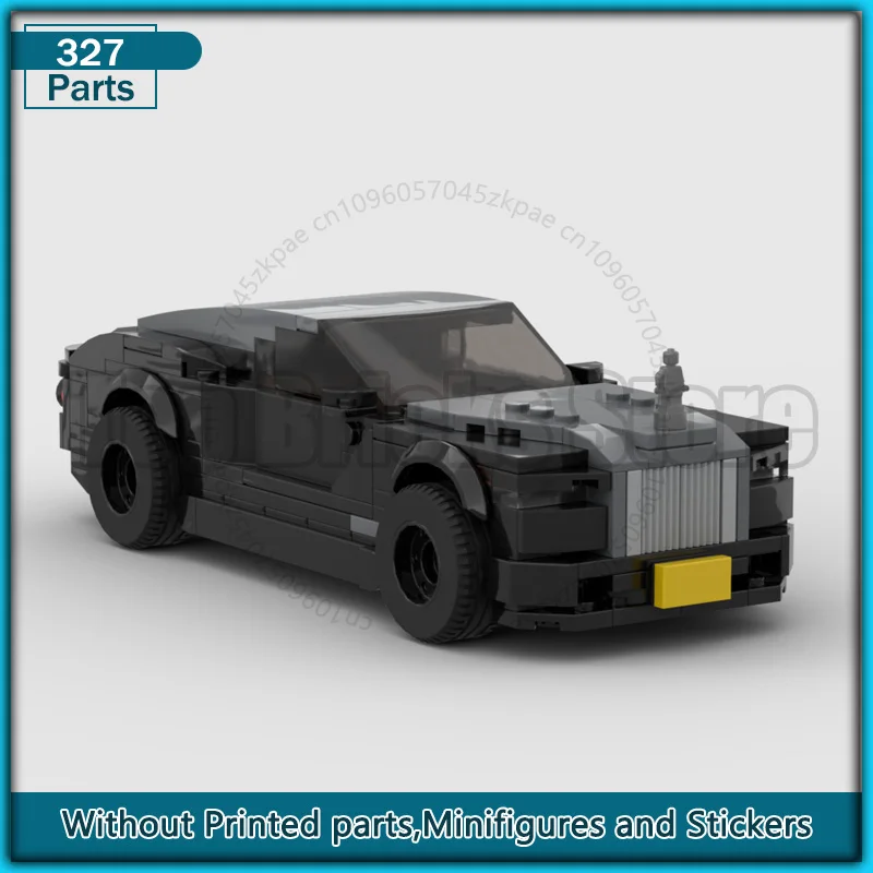 Скоростной гоночный автомобиль Moc строительный блок RR фантомный дисплей кирпичи