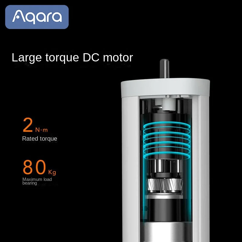Умный мотор для штор Aqara C2 Zigbee 2024 автоматическое трековое голосовое управление