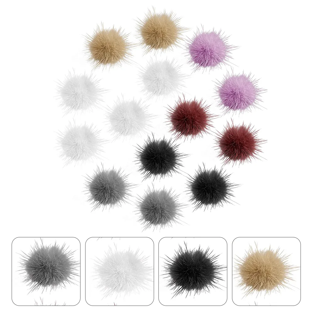 

Nailfluffy Pompompom Magnet Fuzzy Adornment Hairball Artpuff Plush 3D Nailsdecor