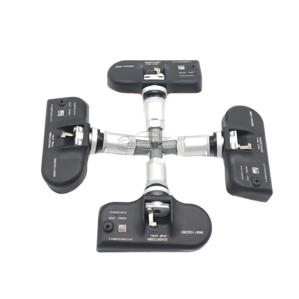 433 МГц 9681102280 Автомобильный датчик давления в шинах TPMS для Peugeot 207 307 407 508 607 Citroen C4 C5 C6