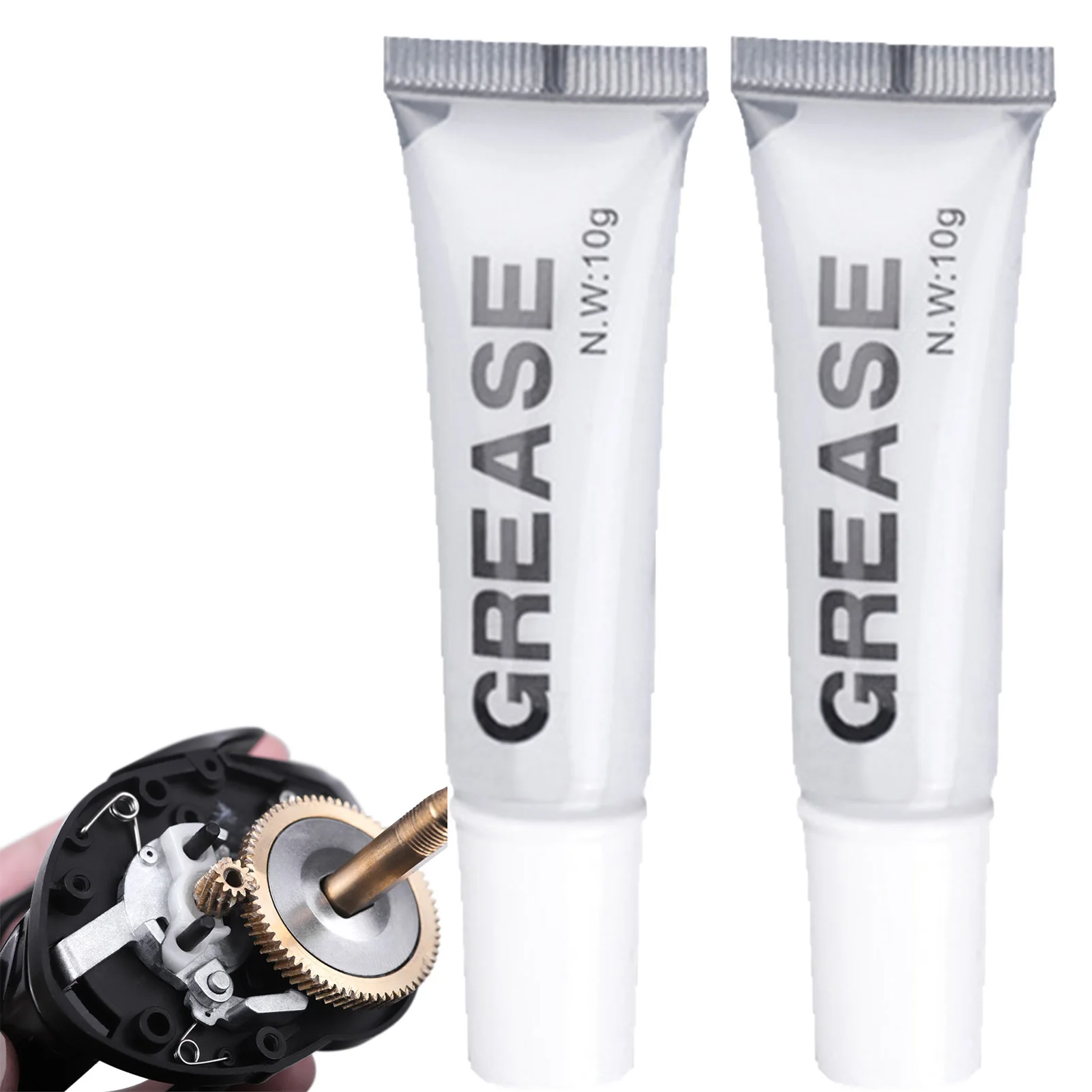 

2 шт., смазка для ухода за рыболовной катушкой