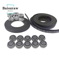 baiozraw switchwire motion parts set gates gt2 ll 2gt rf open belt 2gt 20t pulley f695 mgn12h for voron switchwire parts