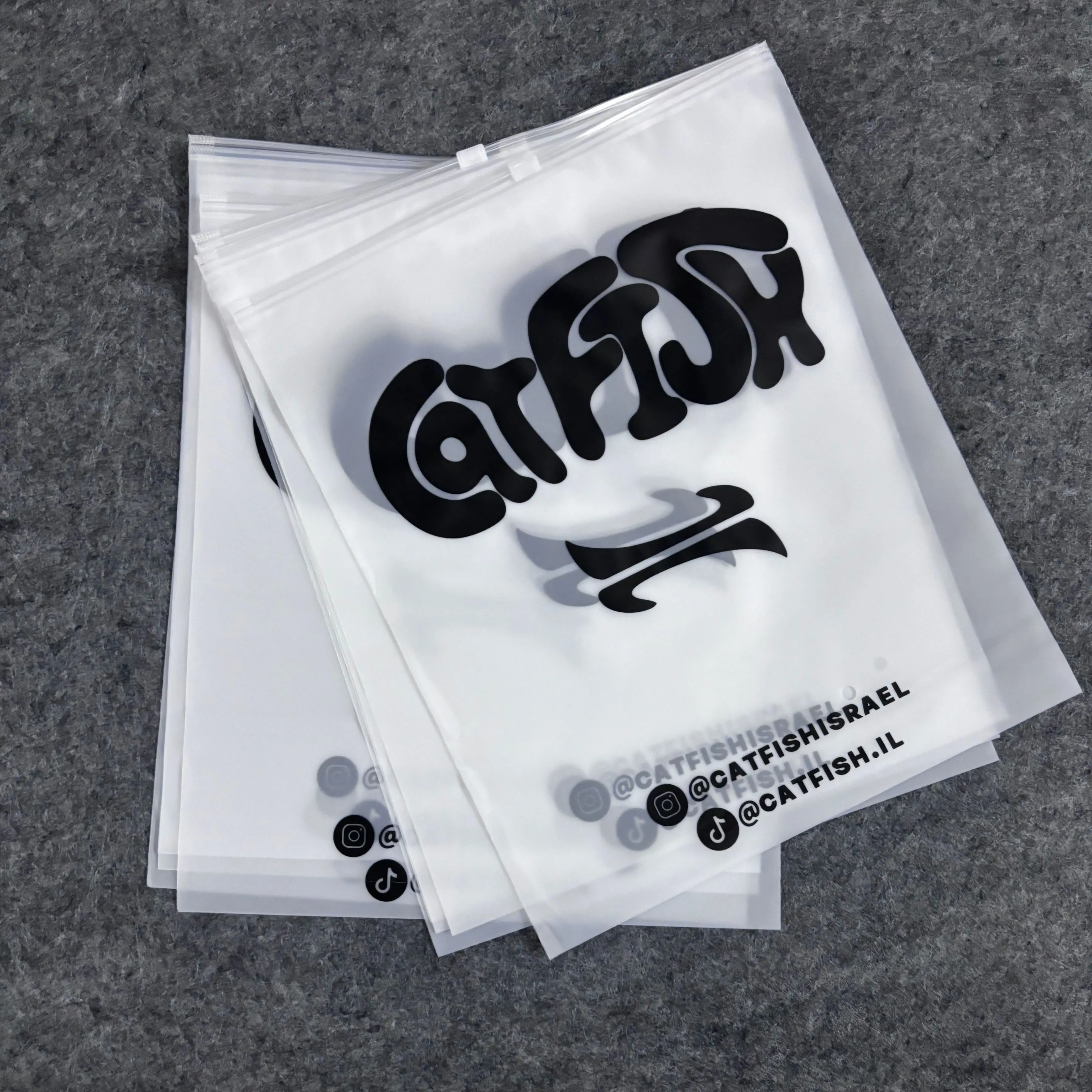 Пользовательские печатные матовые ПВХ ldpe cpe пластиковые сумки с