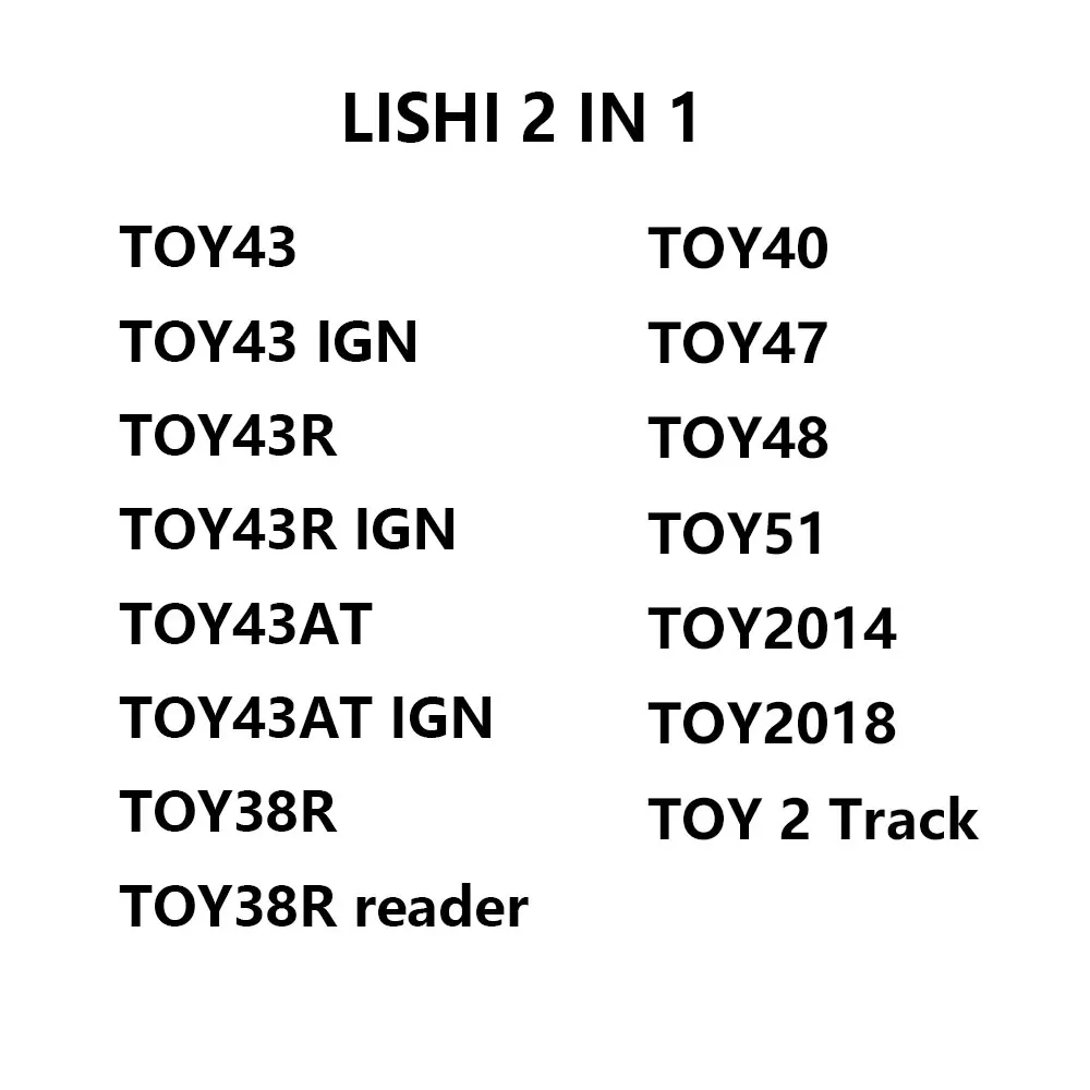 Фото Многофункциональный инструмент Lishi 2-в-1: B111, FO38, CY24, CY24-Trunk, CY24R-2021, DWO4R, DWO5, NSN14, MIT8, MIT11, MAZ24 №5