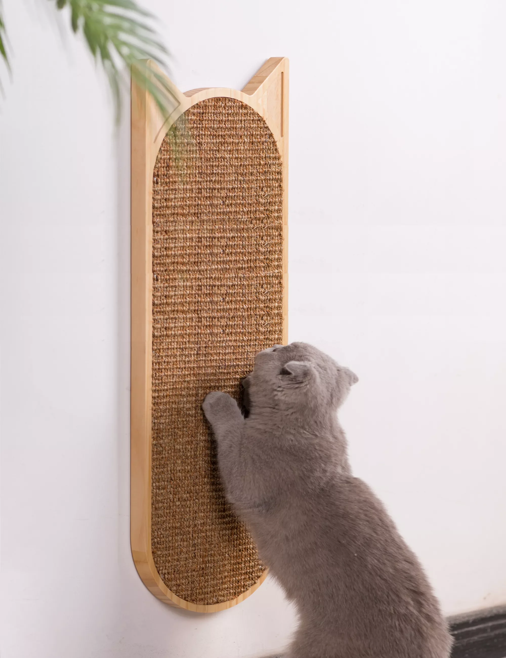 

Wall Mounted Cat Scratching Post for Adult Cat Kittens,Sisal Cat Scratching Pad,Scratcher for Kitty Health