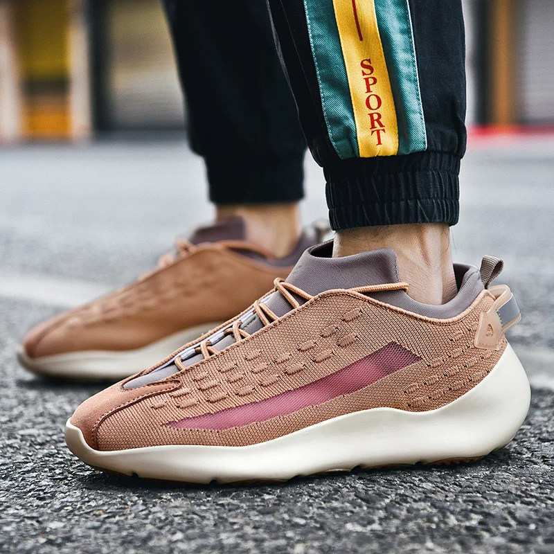 

Кроссовки мужские из кокоса на шнуровке, Повседневные Дышащие Спортивные, модная обувь для бега