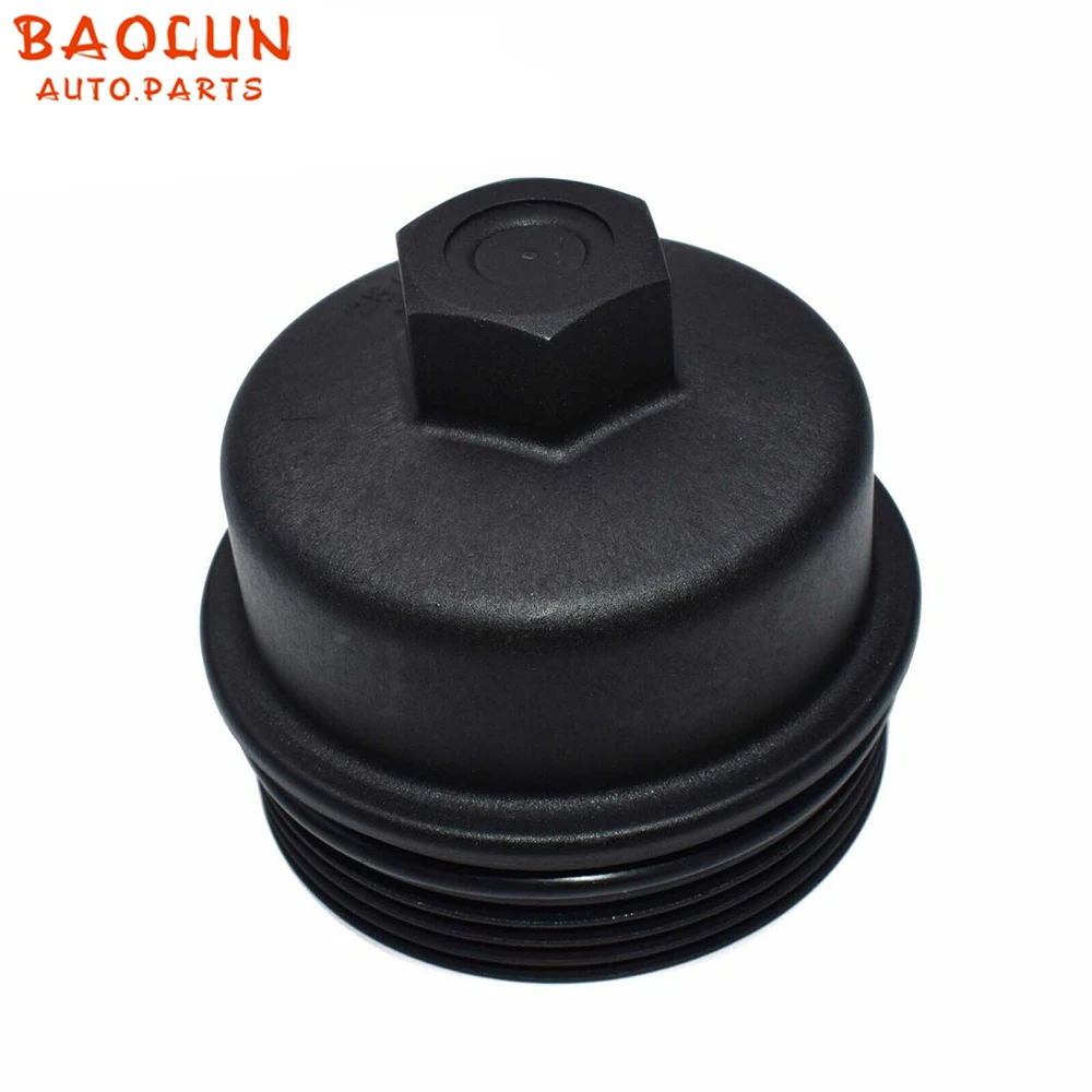 

BAOLUN 55593189 55353325 Крышка фильтра масляного радиатора двигателя для Chevrolet Cruze Aveo Sonic Trax Vauxhall Opel Astra Zafira Pontiac G3