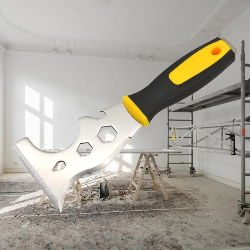 

Multi-Purpose Putty Knife Trowel Stainless Steel Filling Spatula Paint Scraper Caulking Removal Plaster Shovel Construct 87HA
