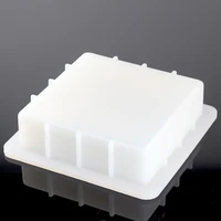 1100ml rectangular silicone soap mold diy toast bread tray thickened soap mold handmade soap tool craft handmade soap mold