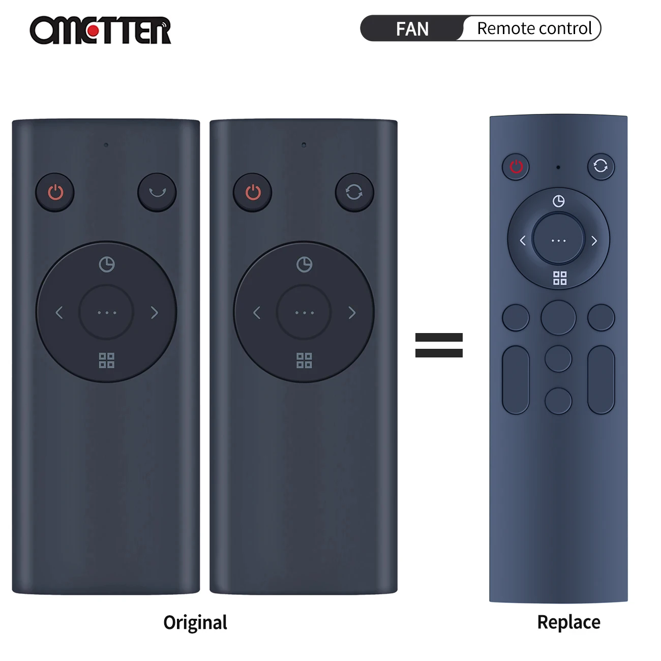 

New Remote Control for TAOTRONICS Fan Comfort Zone Fan The shape is the same as direct use
