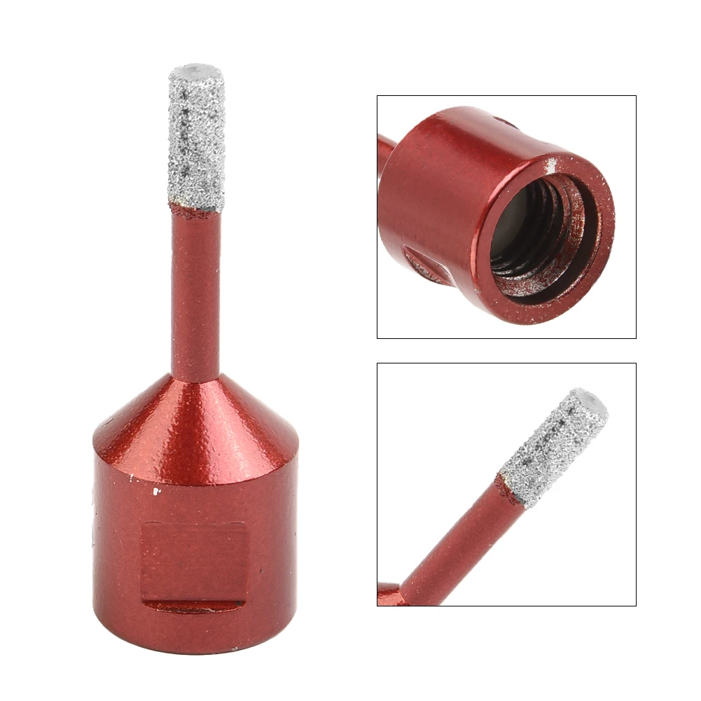 

M14 Thread Diamond Drill Bit Dry Vacuum Brazed For Angle Grinder Hole Saw Cutter Marble Stone Masonry Drilling