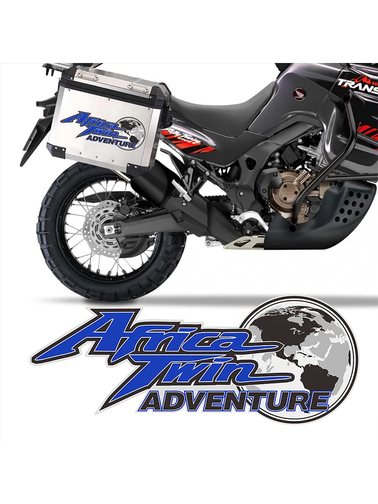 Фото Для Honda Africa Twin CRF1000L CRF 1000 1100 L CRF1100L Adventure Tank Pad Колено багажник кофры багаж лобовое стекло шлем наклейка №5