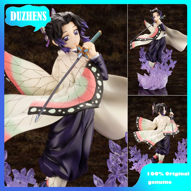 

100% Original:Anime Demon Slayer Kochou Shinobu 1/8 PVC Action Figure Anime Figure Model Toys Figure Collection Doll Gift