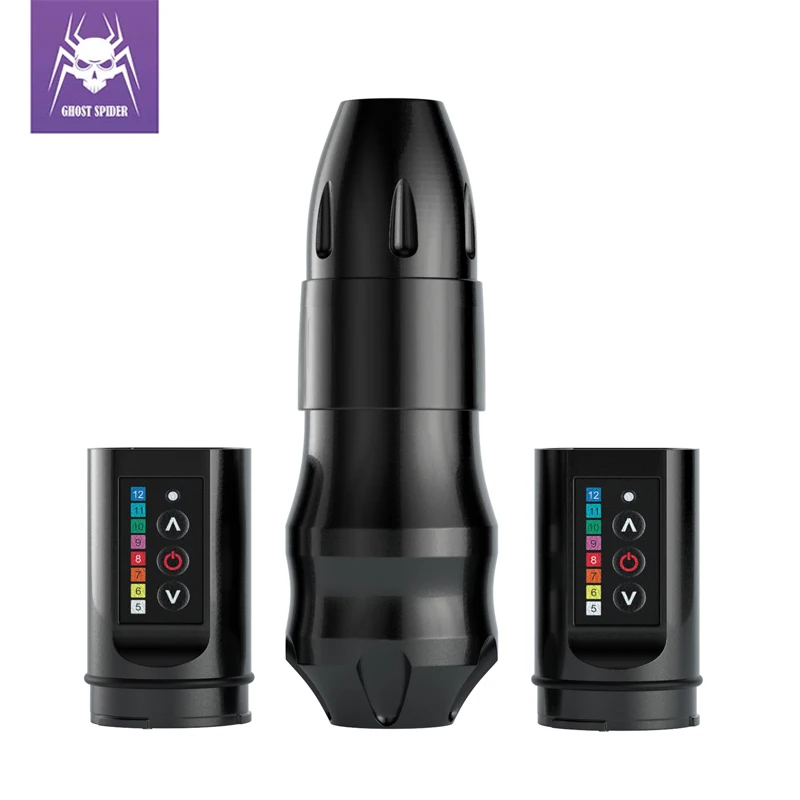 Фото Беспроводная тату-машинка EXO 4.0 Stroke с аккумулятором 2400 мАч, литиевая батарея большой емкости, мощный бесщеточный мотор для тату-мастеров №3