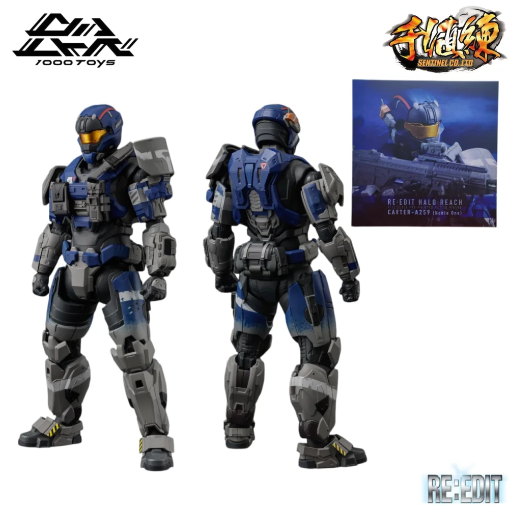 Фото 1000Toys RE:EDIT Официальный аутентичный продукт Noble Team One-Six с эксклюзивной версией, предварительно окрашенная фигурка в масштабе 1/12 №2