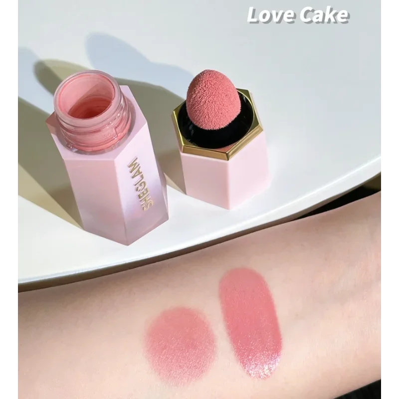 Sheglam Color Bloom Makeup Жидкие румяна Питательные Многоцелевой блеск для губ Стойкий