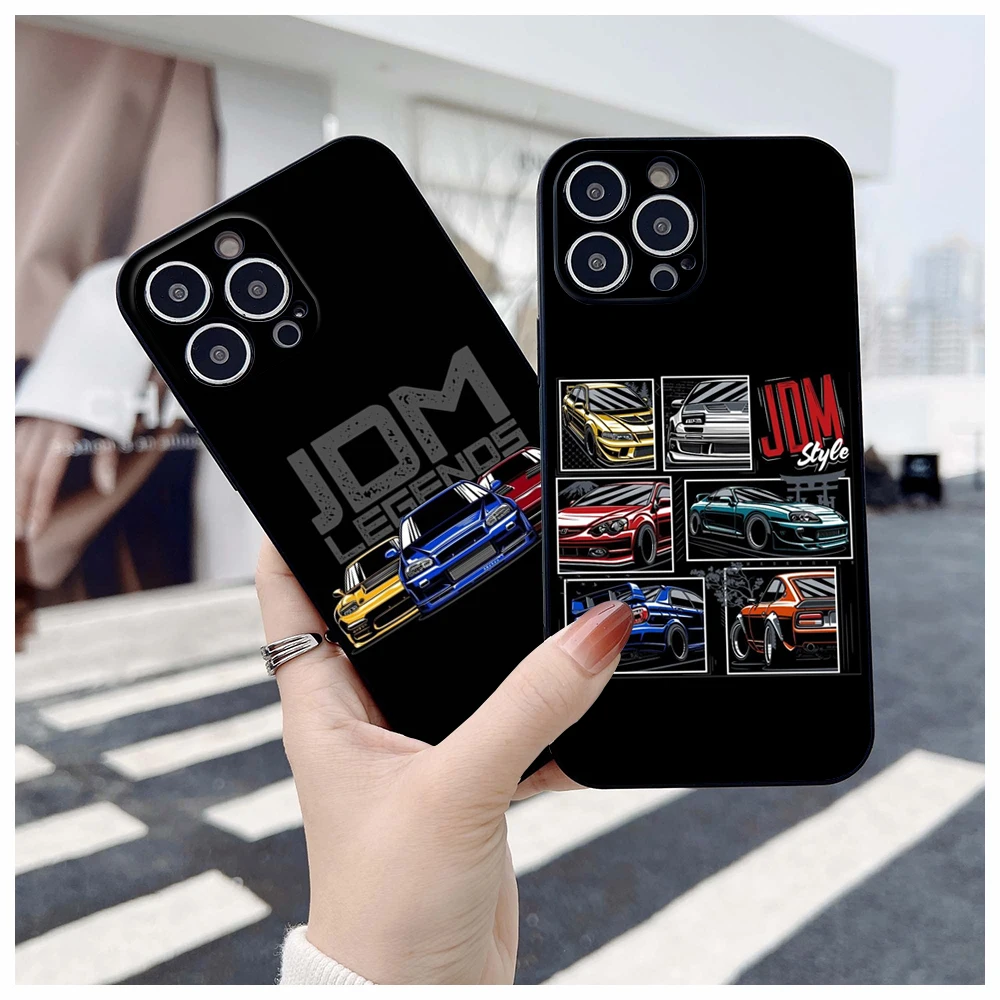 

Japan JDM Sports Cars Comic Phone Case for iPhone14 13 11 12 Pro mini pro XS MAX 8 7 6 6S Plus X 5S SE 2020 XR phone case