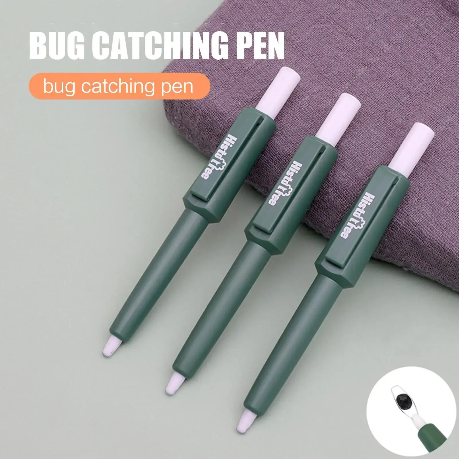 

1PC Pet Bug Catching Pen Cat Dog Beauty Bug Catcher Tool Repellent Tick Pen Pet Ticks Clip Tick Remove Pen Pet Accessories