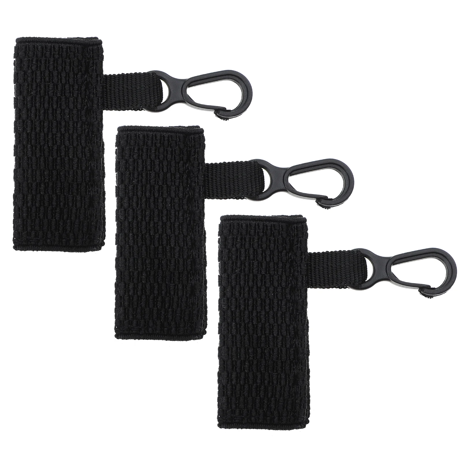 

3 Pcs Lip Balm Case Chapstick Holder Keychain Lipstick Carrying Pouch Wrist Keychain Knitting Chapstick Keyring Holder