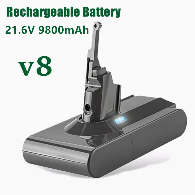 

V8 21,6 V 9800mAh сменная батарея V8 совершенно бесшнурковый ручной пылесос V8 батарея аккумуляторная батарея