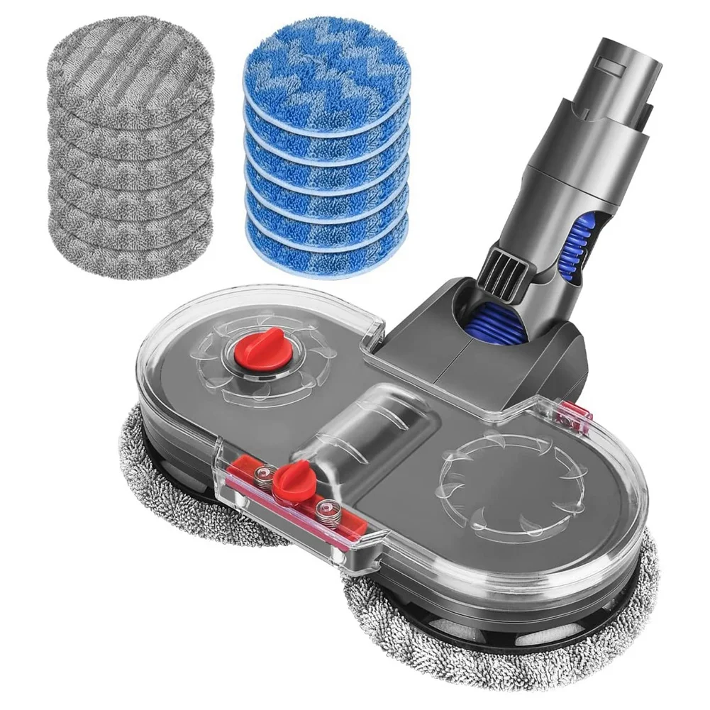 

Electric Mop Attachment for Dyson V6 Animal/ Fluffy/ Total Clean DC58/DC59/DC61/DC62/DC74 with Detachable Water Tank