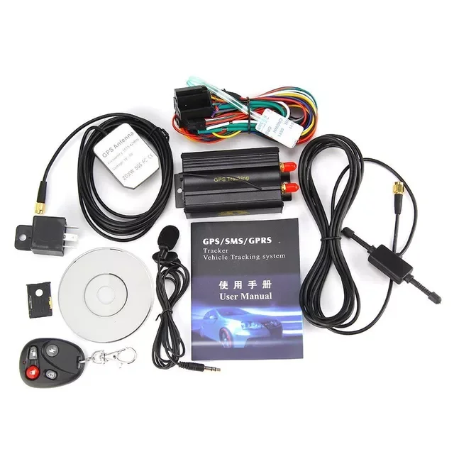 

TK103B Gps Tracker SMS/GPRS/GSM GPS Vehicle Tracker Locator With Remote Control Anti-theft Car Alarm System SIM900B