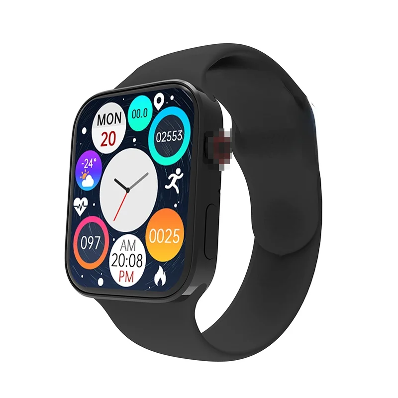 

Смарт-часы VBDK Series 7 с поддержкой Bluetooth, 1,75 дюйма, пульсометром и ЭКГ