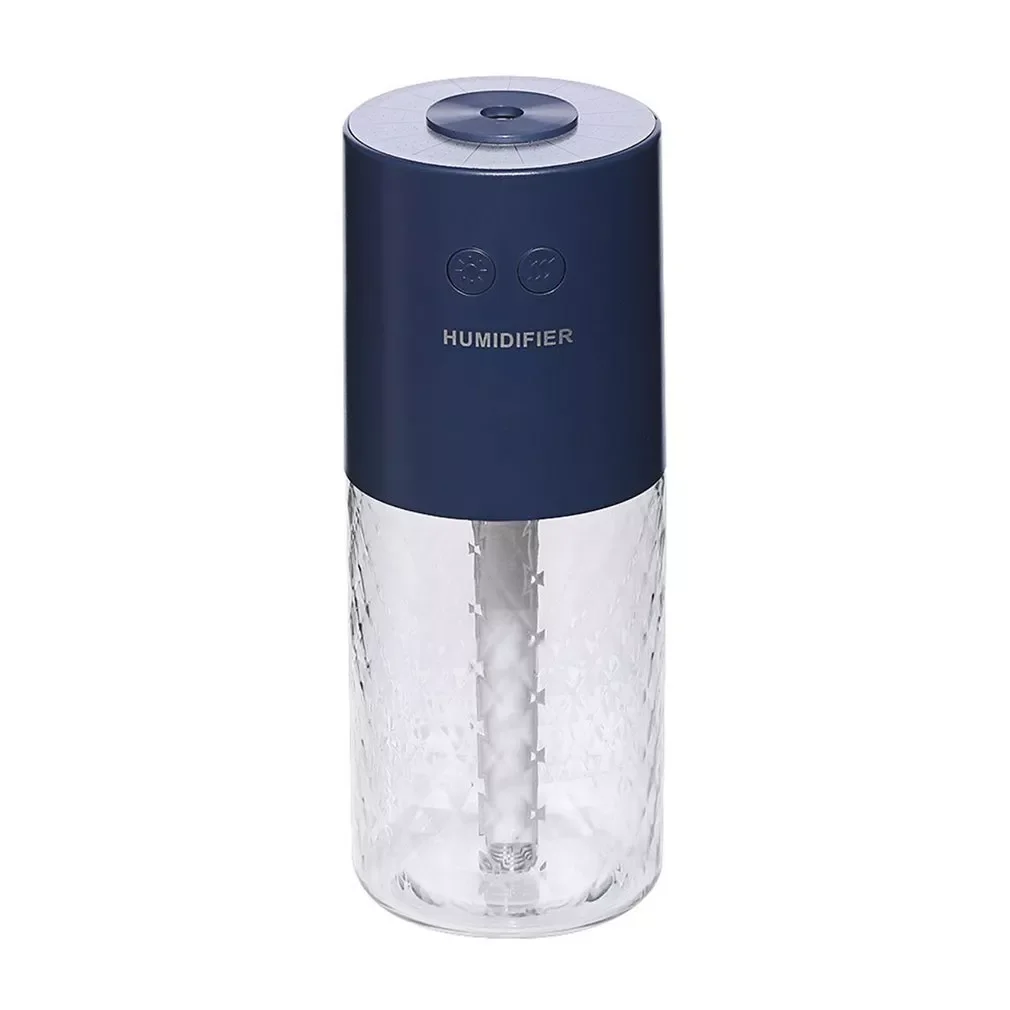 Mini Colorful Projection Humidifier Rechargeable Air Purifier Essential Oil Cleaner Household Humidifier