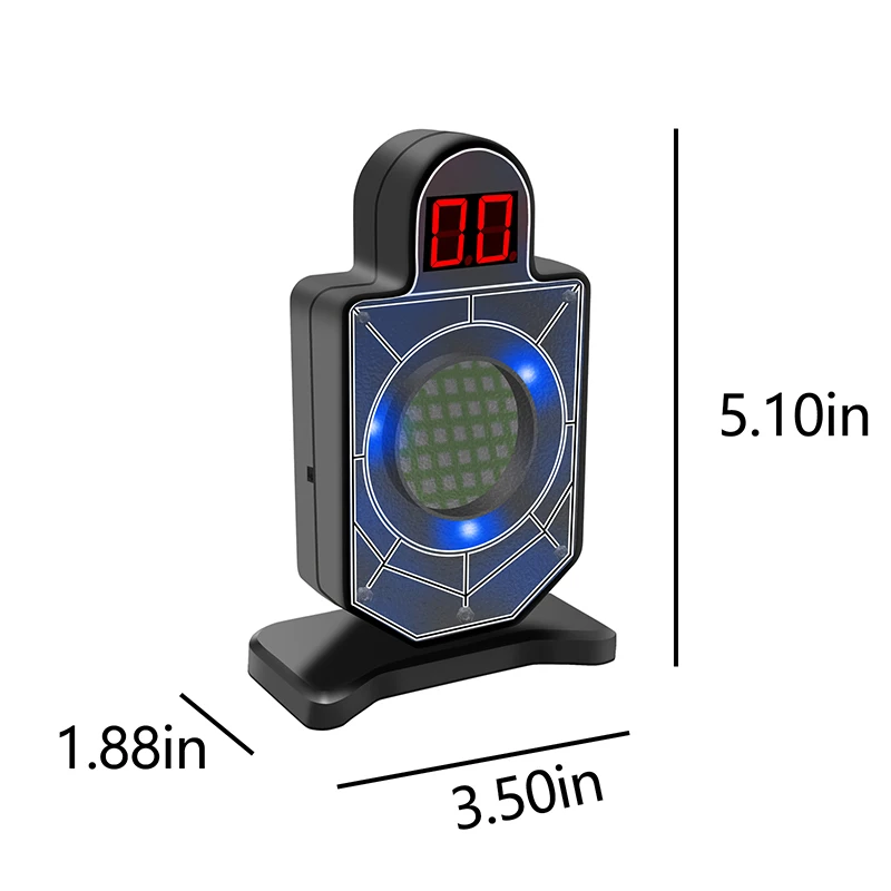 Индукционный лазер красный синий цвет сменный подсчет Лазерная мишень