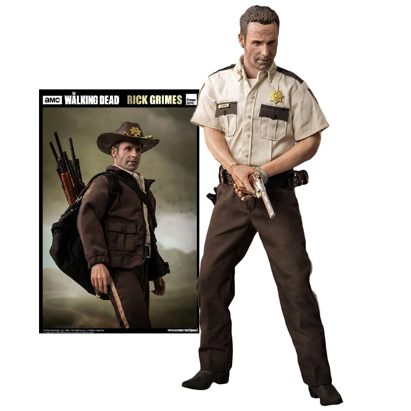 Threezero Рик Гримс Ходячие мертвецы рикгримс Товары в наличии 100% оригинальная