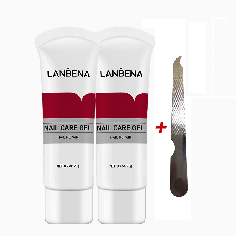 

2PCS LANBENA Nail Care Gel Fungal Treatment Remove Onychomycosis Nourishing Effective Against Soften Nails Treat Hand Foot Care